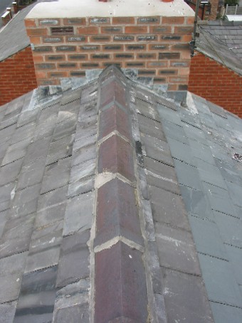 New roof apex 